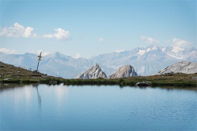 Le lac de la montagnette - itinéraire de randonnée pédestre_Saint-Martin-de-la-Porte - Alban Pernet