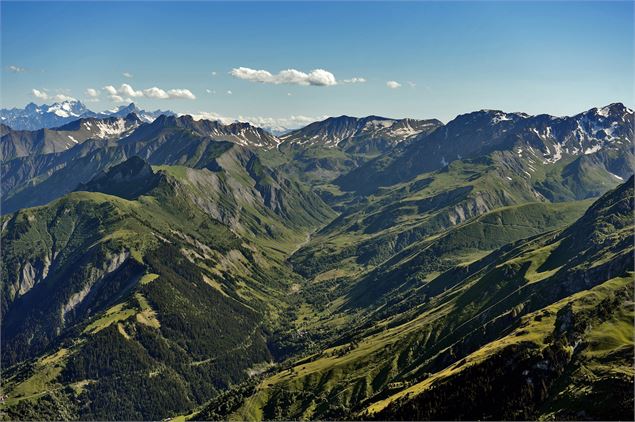 Vue panoramique sur la Vallée des Deux Nants - Jean Pierre Noisillier
