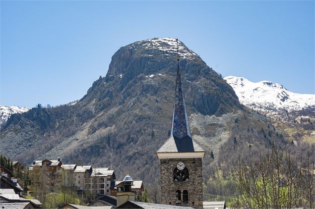 Le clocher de Saint Martin - Marine Vernaz - OT Les Menuires