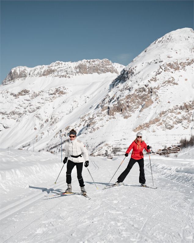 Itinéraire ski de fond Grande Boucle Manchet_Val-d'Isère - Val d'Isère Tourisme - Yann Allegre