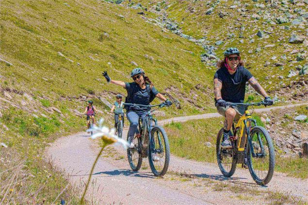 Vélo éléctrique à Val Thorens - L.Brochot