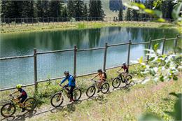 Piste verte descendante Renardeau_Manigod - Tilby Vattard