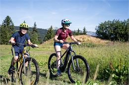 Piste verte descendante Marmotton_Manigod - Tilby Vattard