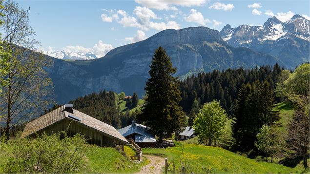 Itinéraire pédestre - Sur cou depuis Bellajoux_Glières-Val-de-Borne - OTFG