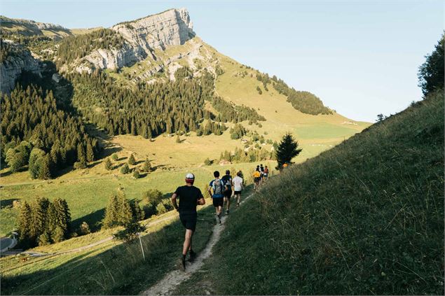 Itinéraire trail : Nouveau 15 km du Bélier_La Clusaz - Pierre Gouineau