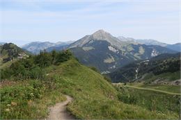 Vue sur le Mont de Grange - Victor Demilly / Vallée d'Aulps Tourisme