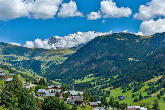 Le col du Joly vu depuis Hauteluce - A. Späni