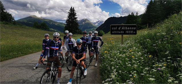 Equipe de France Juniors - Col d'Albanne - Juin 2021 - Maurienne Tourisme
