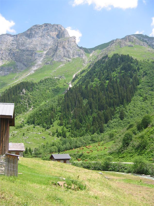 Arrivée au hameau des Prioux - AGATE