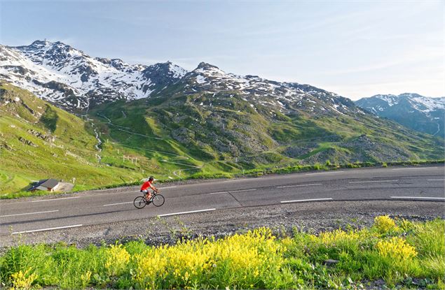 Montée à Val Thorens - © Savoie Mont Blanc - Anglade