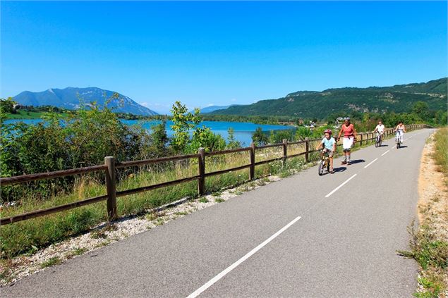 Circuit l'Ain à vélo n° 28 - ViaRhôna, du Léman à la Méditerranée - BBST