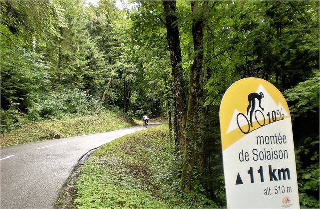 Montée de Solaison - Faucigny Glières Tourisme