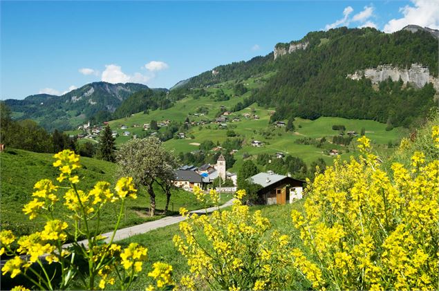 Vue sur Flumet - © Explore Savoie - Lansard
