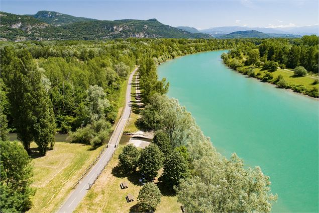 Circuit vélo : Cascades et pommiers_Belley - Laurent Madelon - CC Bugey Sud