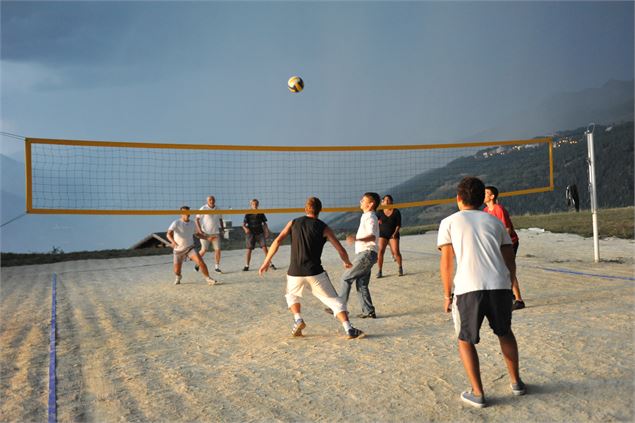 Terrain de volley - Philippe Gal