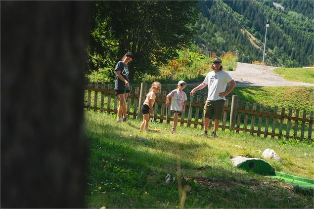 Mini-golf en famille - Pierre Guilbaud