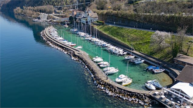 Port de plaisance Meillerie - Drone - Alain Bouvet
