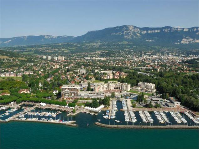 Grand Port d'Aix-les-Bains - Vue aérienne - G. Lansard