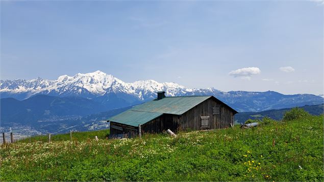 Chalet d'alpage au Plateau des Bénés - © Cordon Tourisme