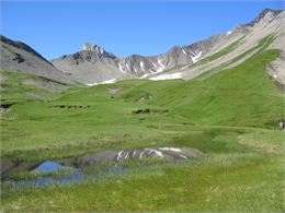 La gouille des Fours au dessus de Cordon - Cordon Tourisme