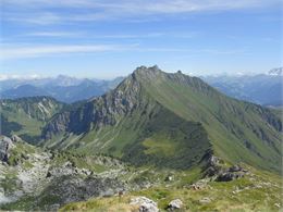 Vue sur le Roc d'Enfer