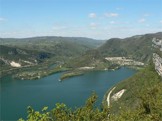 Point de vue depuis la Pierre qui vire - Sentiers buissonniers dortanais