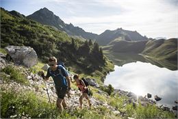 Tour du Roc des Tours et Lac de Lessy randonnée au Grand-Bornand - T.Vattard - Le Grand-Bornand tour