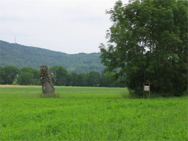 Menhir de Pierre Fiche - Simandre/Suran