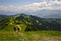 Vue rendonnée Christomet - Ot Praz sur Arly