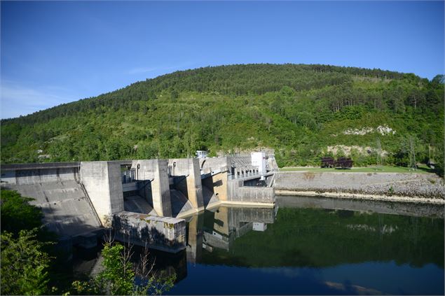 Barrage Allement rivière d'Ain - JF Basset