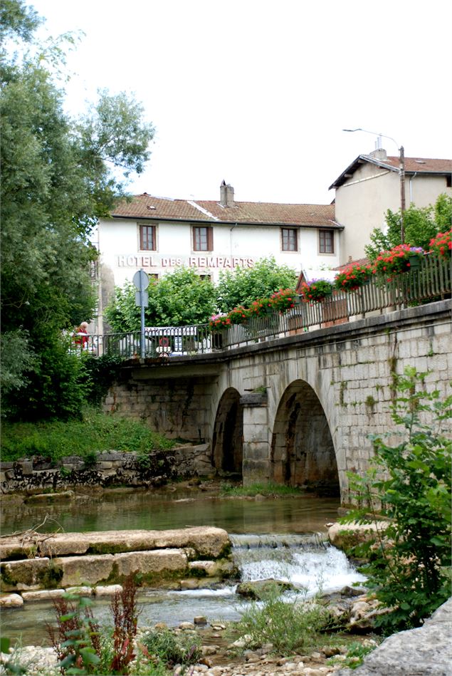 Pont sur le Veyron Poncin - A. Muselle