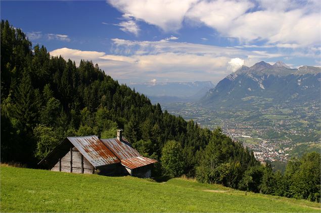 Les Pointières - Vue sur Albertville - C. Tatin - Le Beaufortain