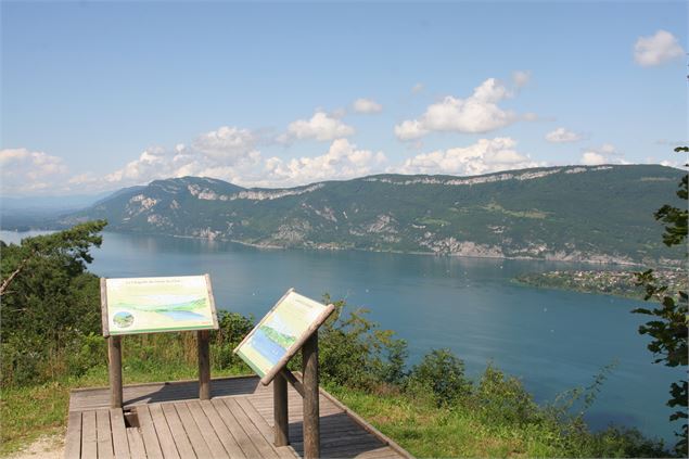 Vue sur le lac du Bourget - Jocelyne Bianchini ATD73