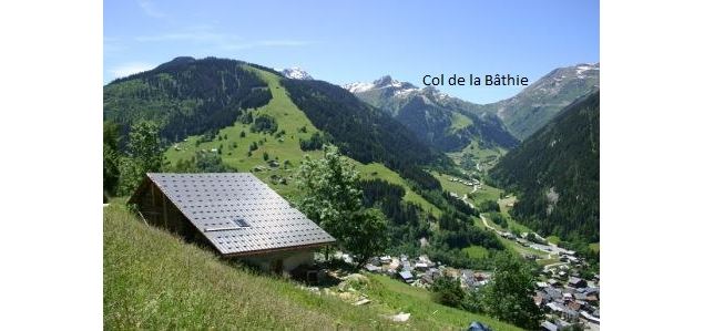 Col de la Bâthie et vue sur Arêches - Monod