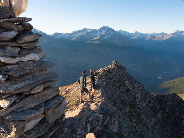 Le sommet de la balade de la Pointe de la Norma à 2918m - OTHMV - D. CUVELIER