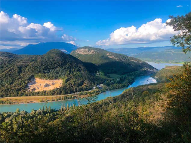 Vue depuis le belvédère de Parves - M.Ballet