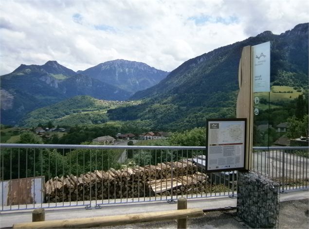 Panorama depuis le belvédère de Reyvroz - SIAC