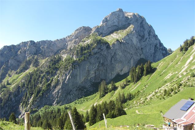 Vue sur le Mont Chauffé - 2CVA