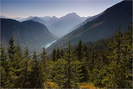 Vue sur le lac de Montriond - A.BERGER