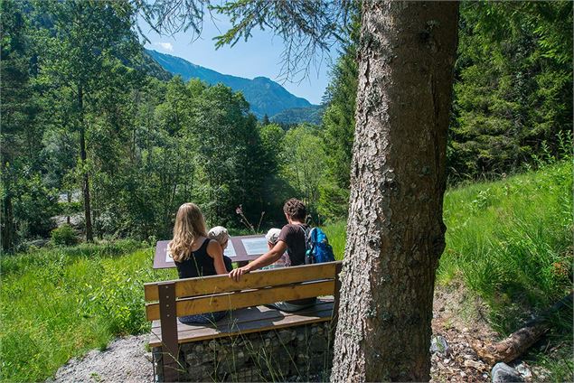 Mobilier sur le géosite de la forêt ivre - SIAC - A.Berger