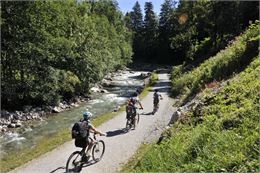 Promenade en VTT sur le chemin des bords de Dranse - Patrick Brault