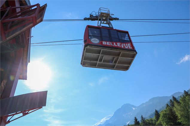 Téléphérique de Bellevue - Les Houches - Office de Tourisme Vallée de Chamonix Mont-Blanc - CM