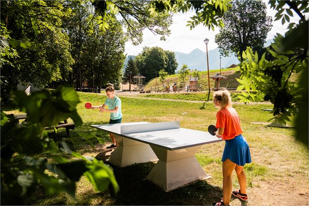 Ping-pong : tables au Village_Le Grand-Bornand - Ping-pong : tables au Village_Le Grand-Bornand