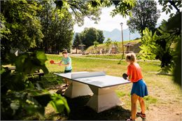 Ping-pong : tables au Village_Le Grand-Bornand - Ping-pong : tables au Village_Le Grand-Bornand