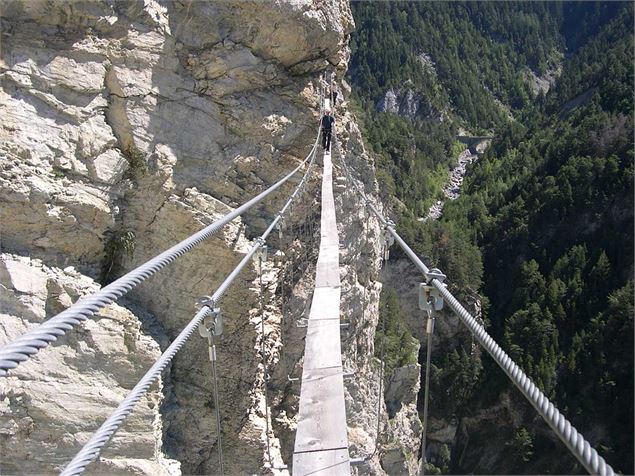 Via ferrata du Diable Les rois mages à Aussois - MO. OT AUSSOIS