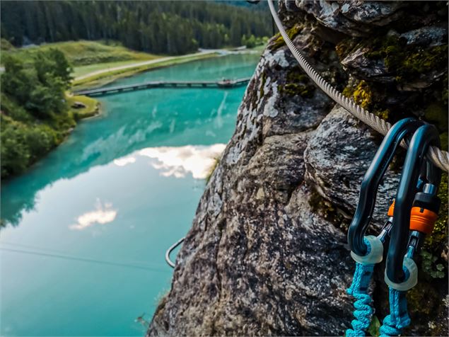 via ferrata rosière - Découvrir Les Alpes