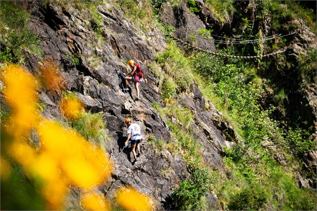 Via ferrata la Chal - Sabrina TALBOT
