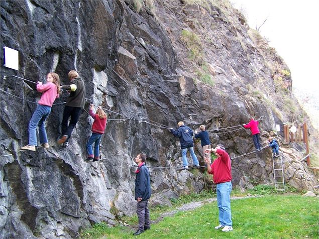 via ferrata 01 - OT espace Glandon