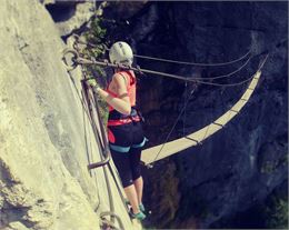 Via Ferrata du Mont - Charline Dawant