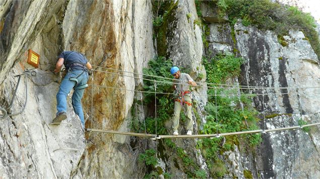 via ferrata saint sorlin - Office de Tourisme de St Sorlin